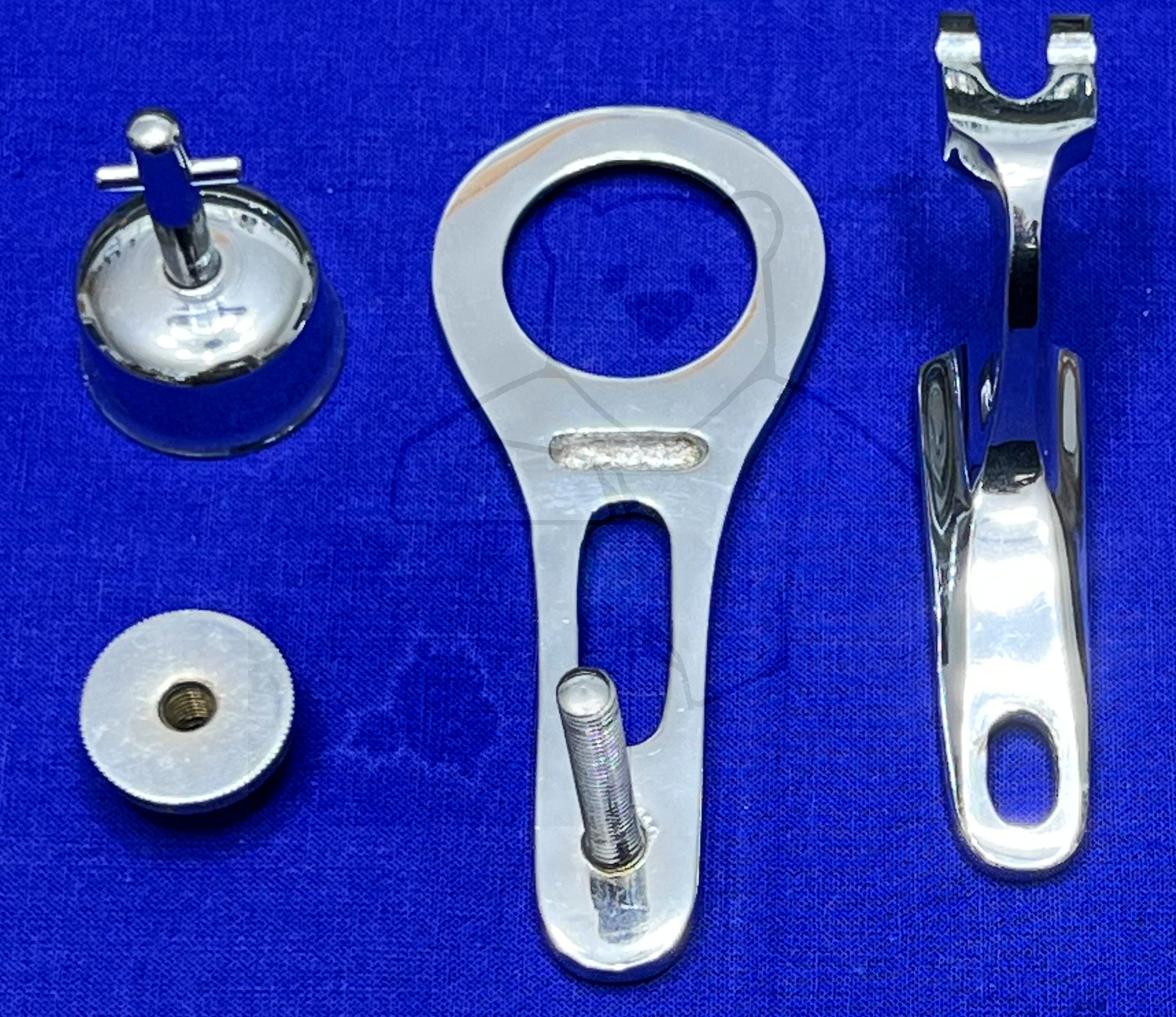 Gomco-Clamp, Einzelteile